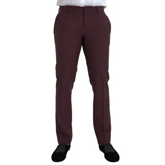 slim fit dress slacks BOSS Men's Slim-Fit Suit in Stretch Interlock Cloth with Drawcord Wais –  J&Z Couture main image 0